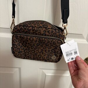 Lululemon Athletica Leopard Print Bag